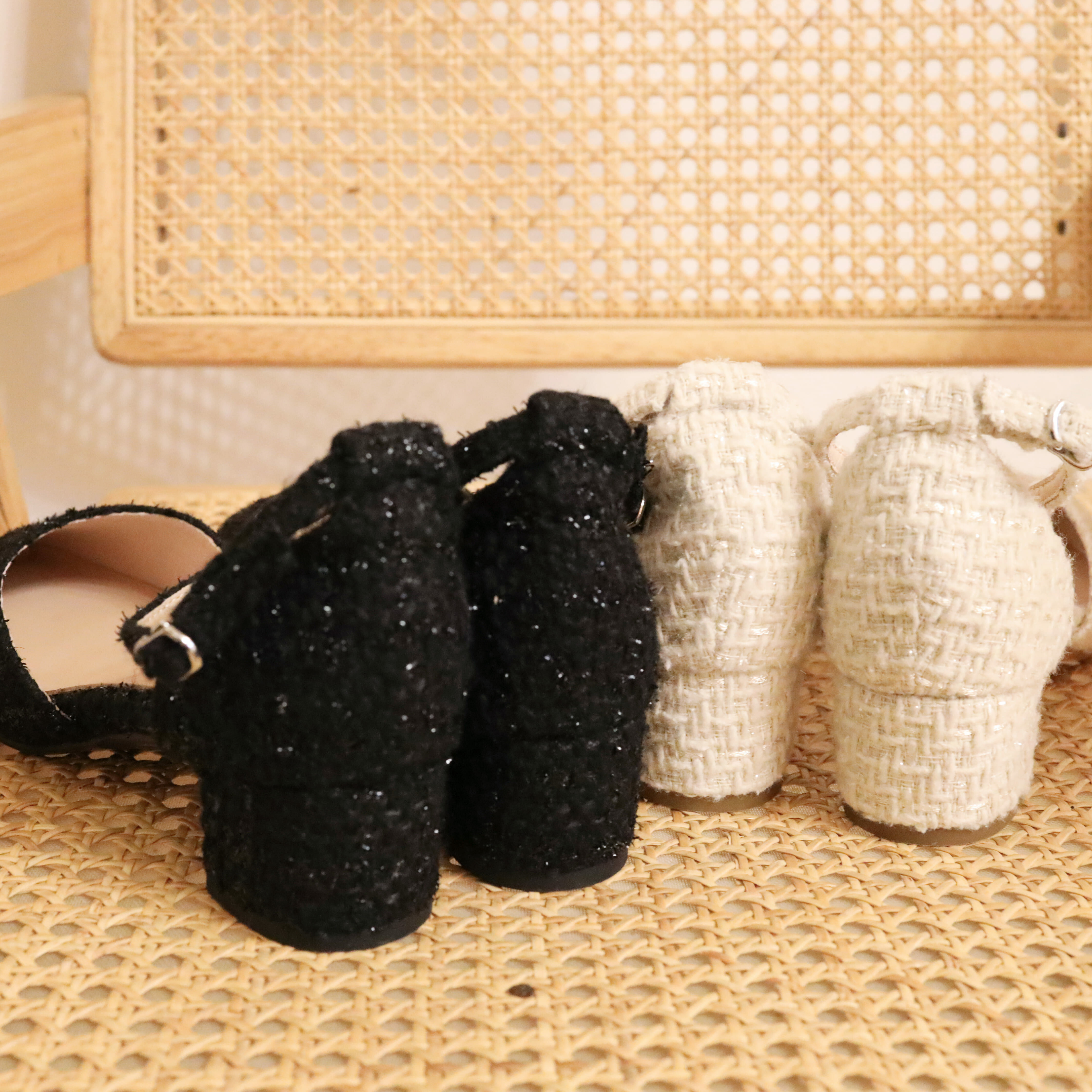 [訂製] SS2107 Izara Tweed Heels