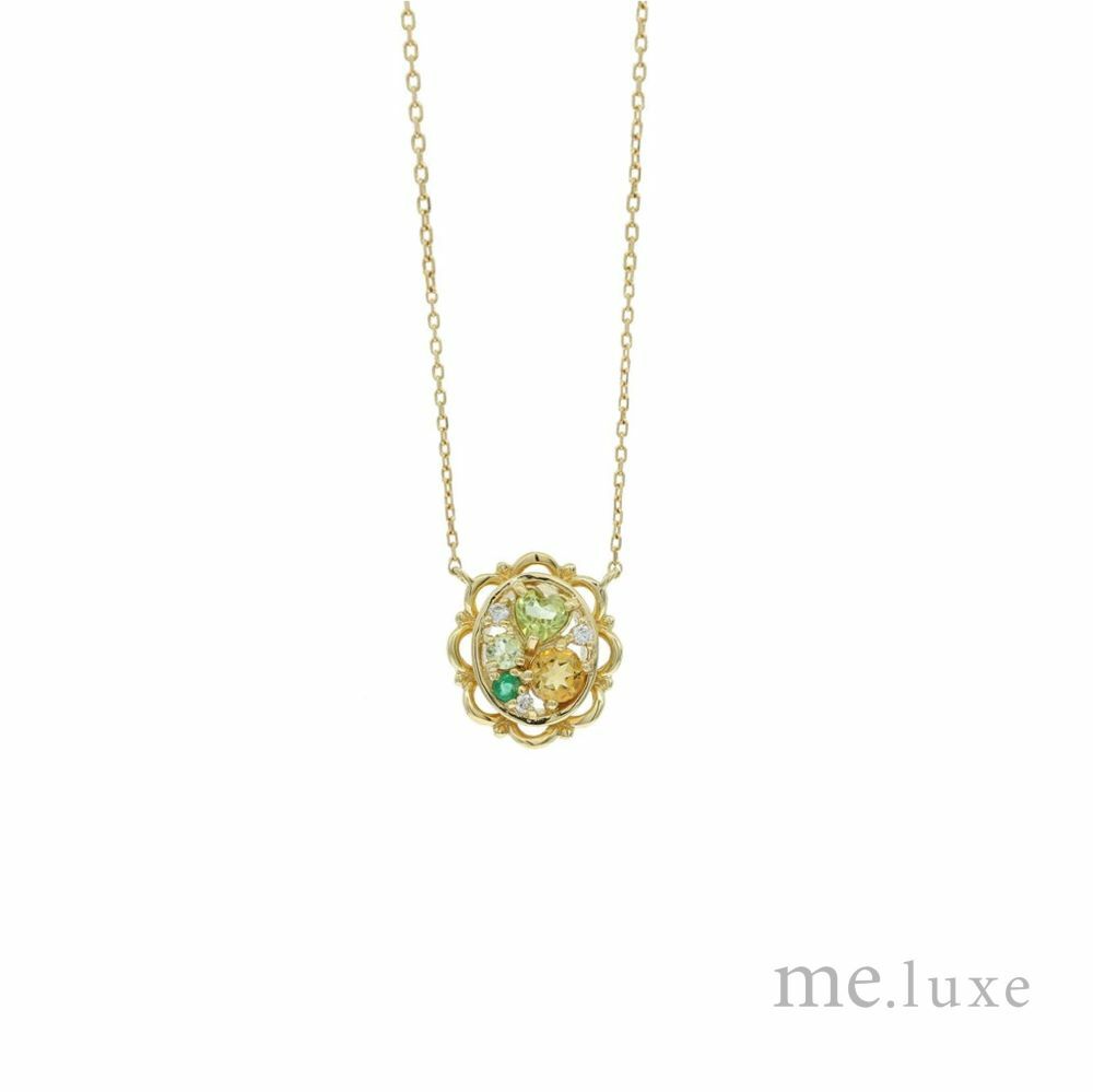 【me.luxe】K10七巧玲瓏鑽石鍊