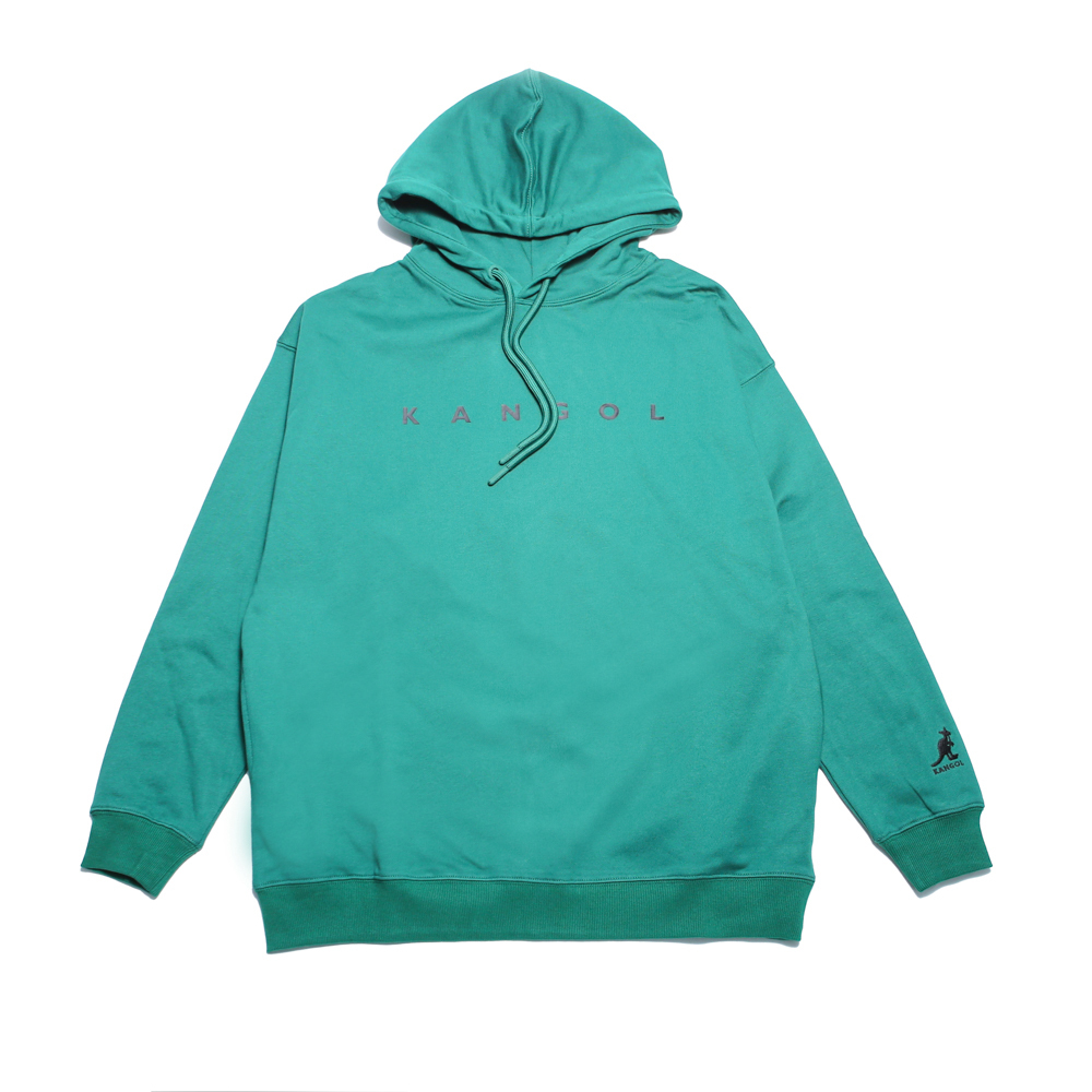 KANGOL 帽T 深綠 袖切接帽T 中性 6255105070