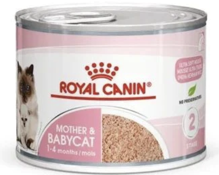 法國皇家貓濕糧 - 離乳母貓及初生貓(肉塊)配方 195g (12罐)