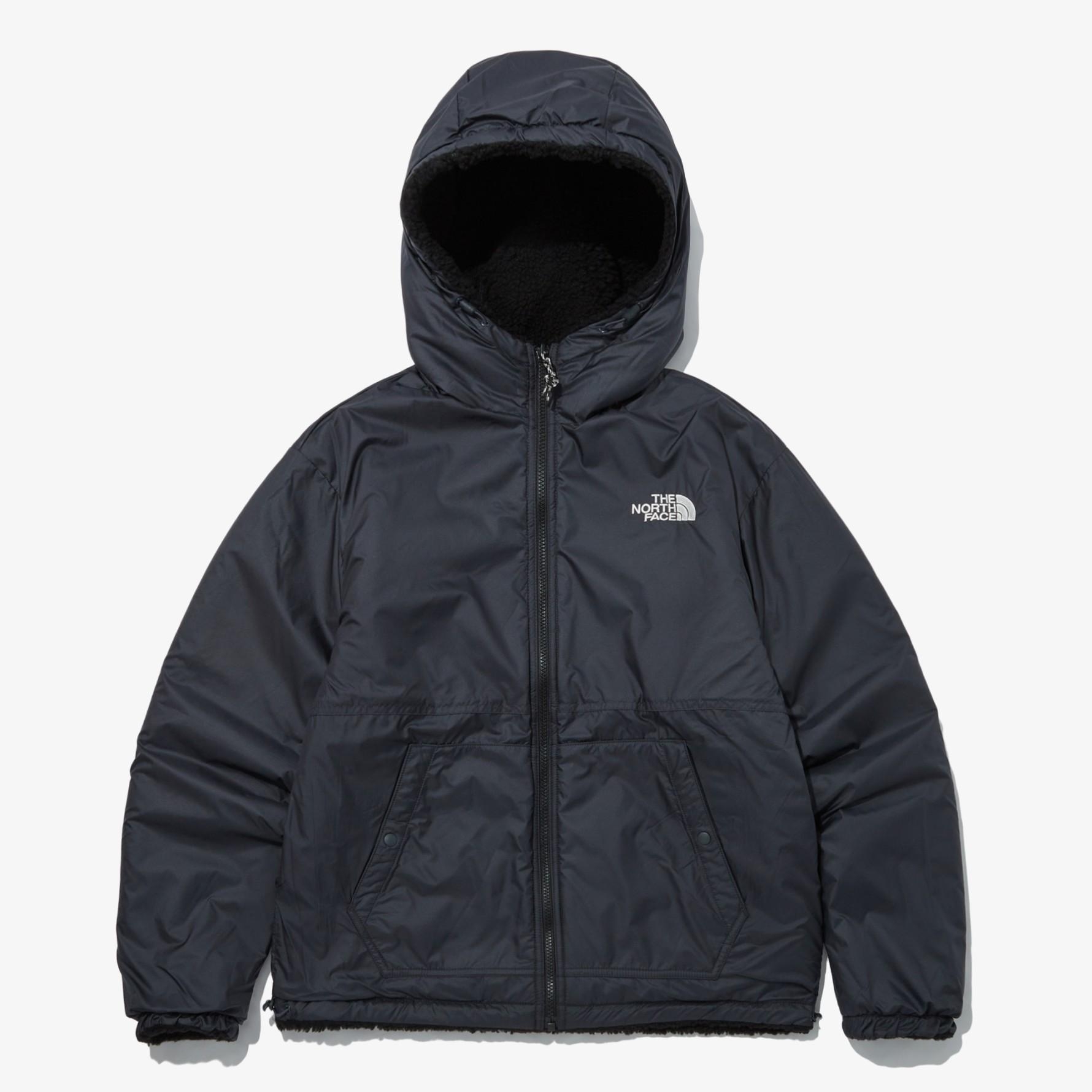 特注製品 NORTH FACE PLAY GREEN RVS FLEECE HOODIE - ジャケット/アウター