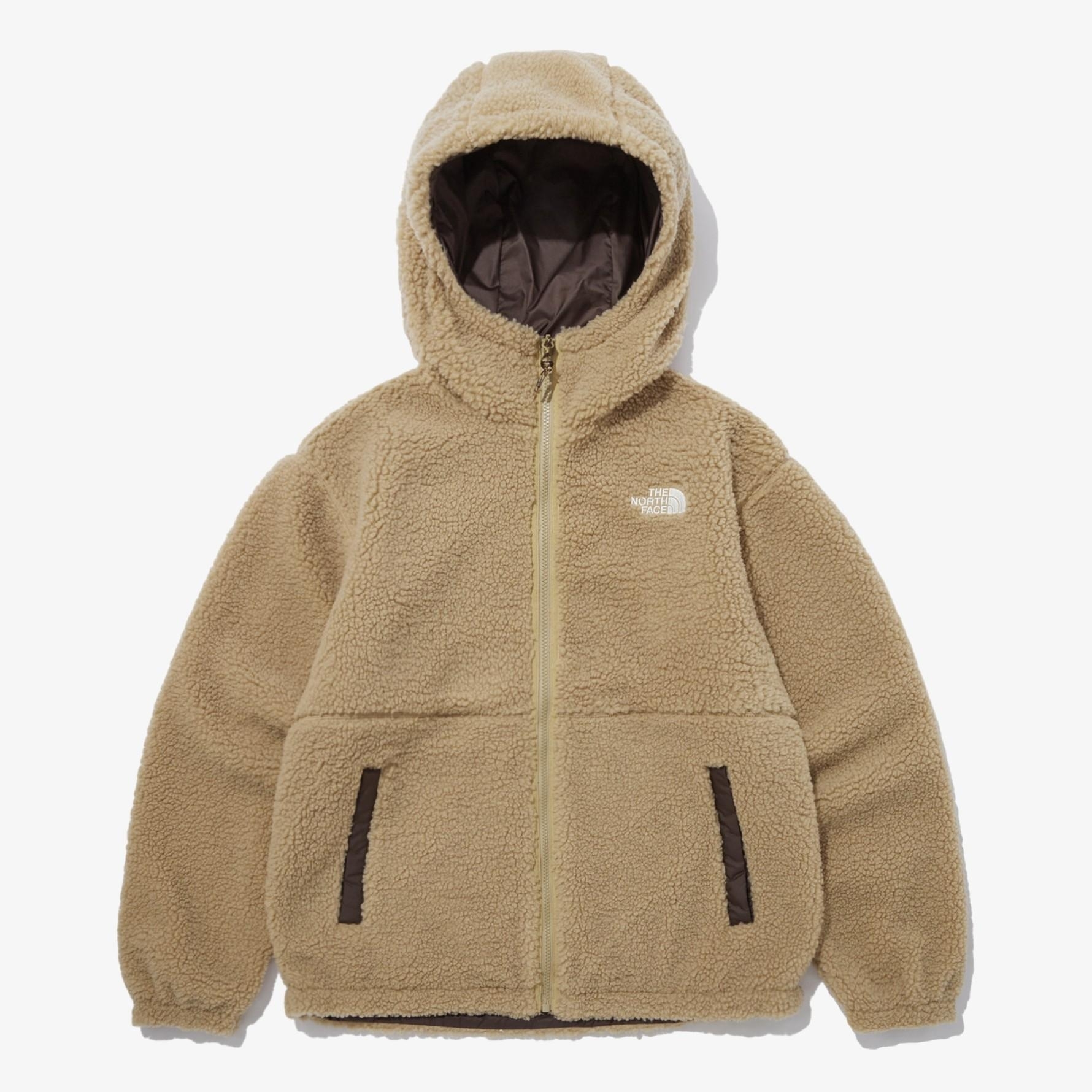 The North Face⟫PLAY GREEN RVS FLEECE HOODIE 雙面穿搖粒絨連