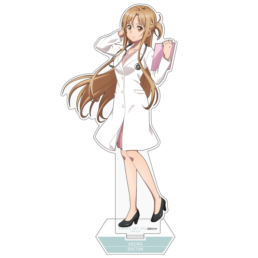 Cospa 1111 SAO 描き下ろし ｱｽﾅの職業体験 亞加力膠牌(大) ﾄﾞｸﾀｰVer.