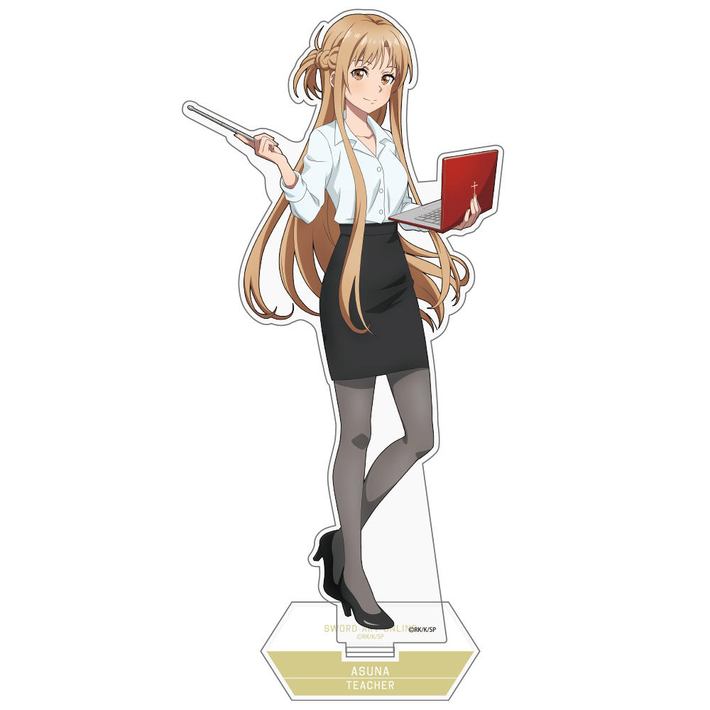 Cospa 1111 SAO 描き下ろし ｱｽﾅの職業体験 亞加力膠牌(大) ﾃｨｰﾁｬｰVer.