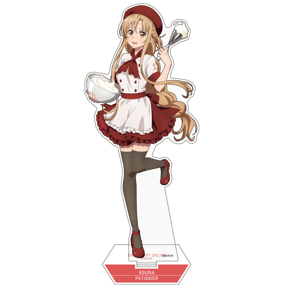 Cospa 1111 SAO 描き下ろし ｱｽﾅの職業体験 亞加力膠牌(大) ﾊﾟﾃｨｼｴVer.