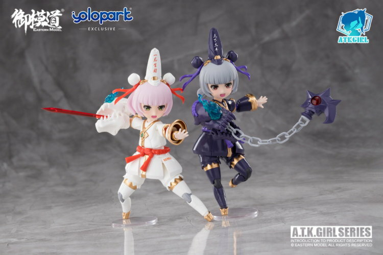 御模道 : 1/12 Scale A.T.K. GIRL 黑白無常仙 標準版/收藏卡版(自選)