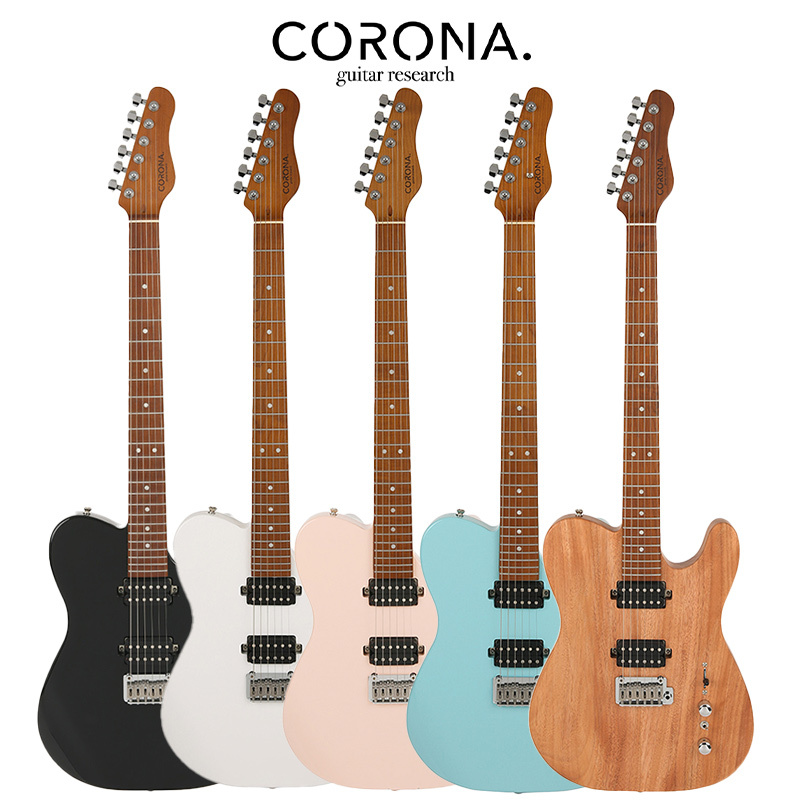 Corona Modern Plus T24 烤楓琴頸.指板 電吉他 原廠琴袋