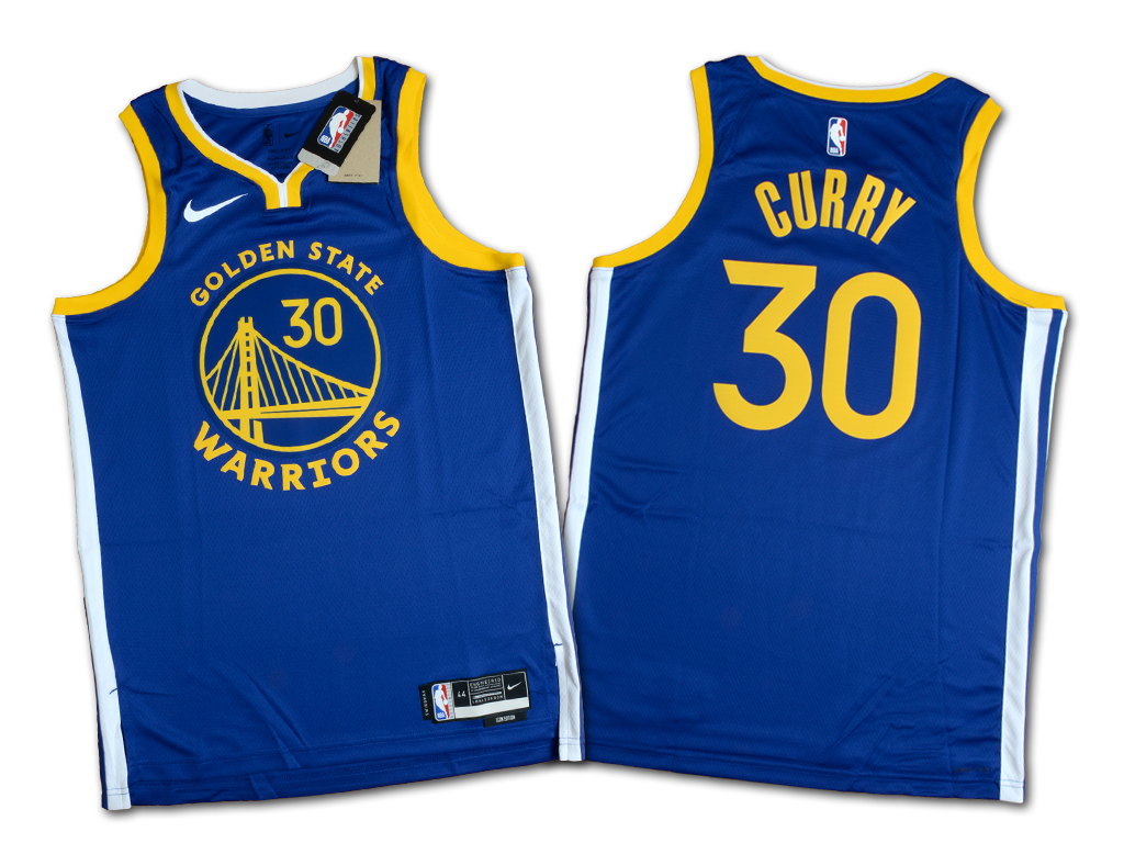 Nike 金州勇士隊 Stephen Curry 經典配色版 Swingman 球衣