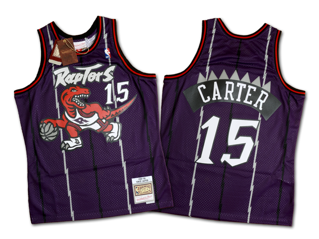 Mitchell & Ness 多倫多暴龍隊 Vince Carter 1998-1999 復刻 Swingman 球衣