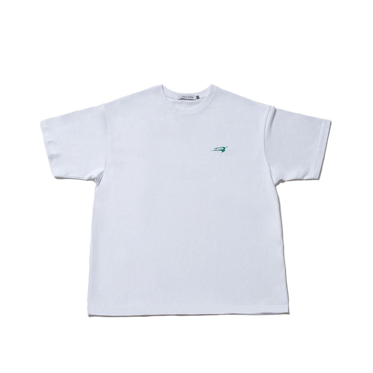 E'TREALOUEST Tee/White Green