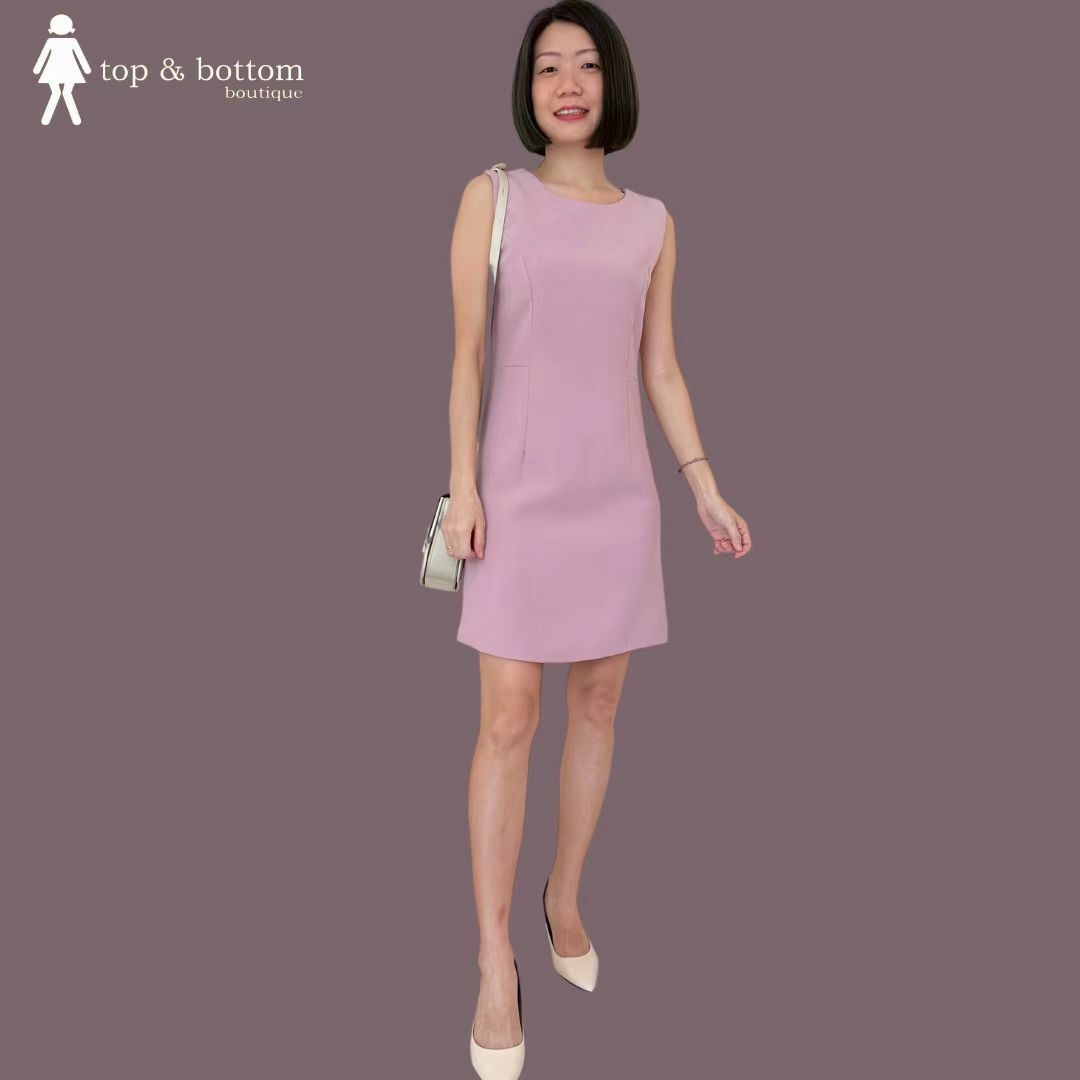 SLEEVELESS SHORT DRESS