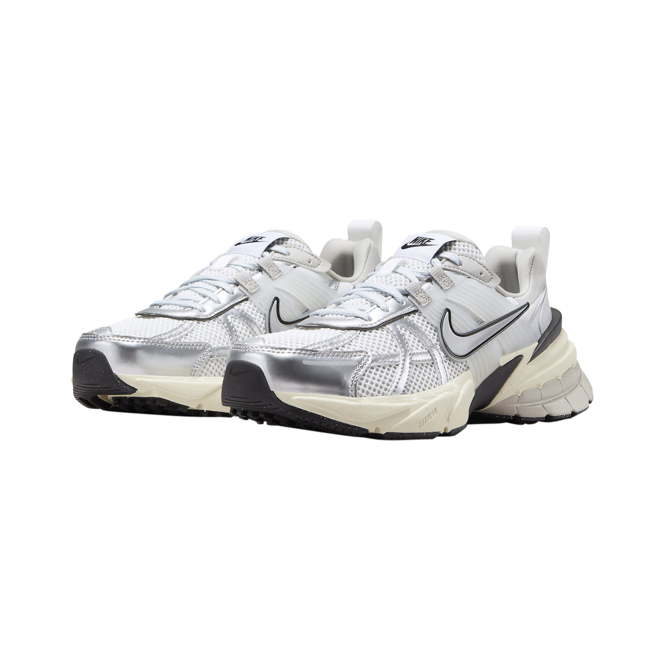 -(A12)-W NIKE V2K RUN RUNTEK "SILVER METALLIC" 白銀 Y2K 復古老爹鞋 奶油底-FD0736 100