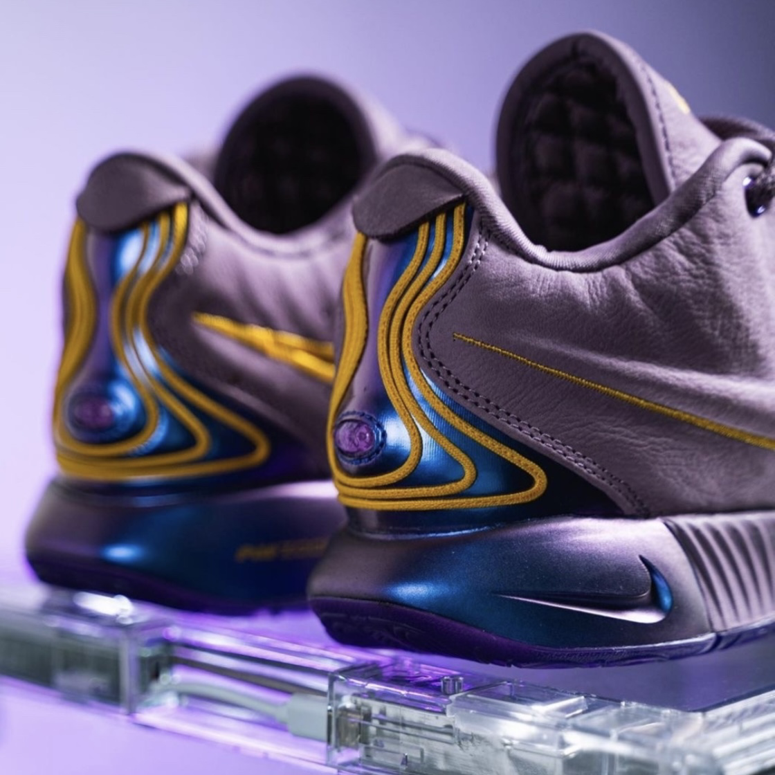 Nike LeBron 21 Purple Rain 紫雨 紫黃色 高筒 實戰籃球鞋