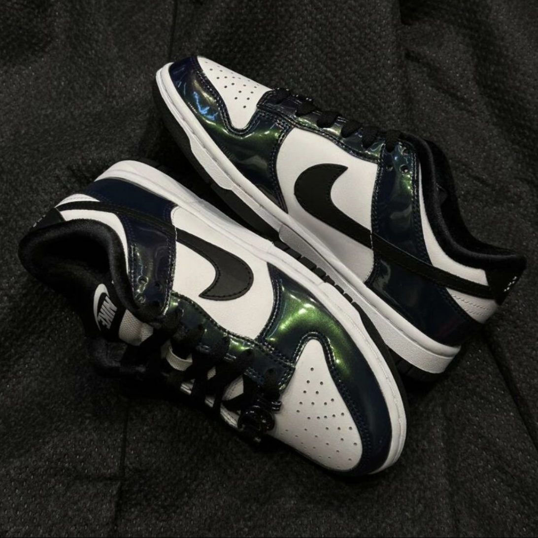 Nike Dunk Low SE "Just Do It" 變色龍 漆皮 雷射