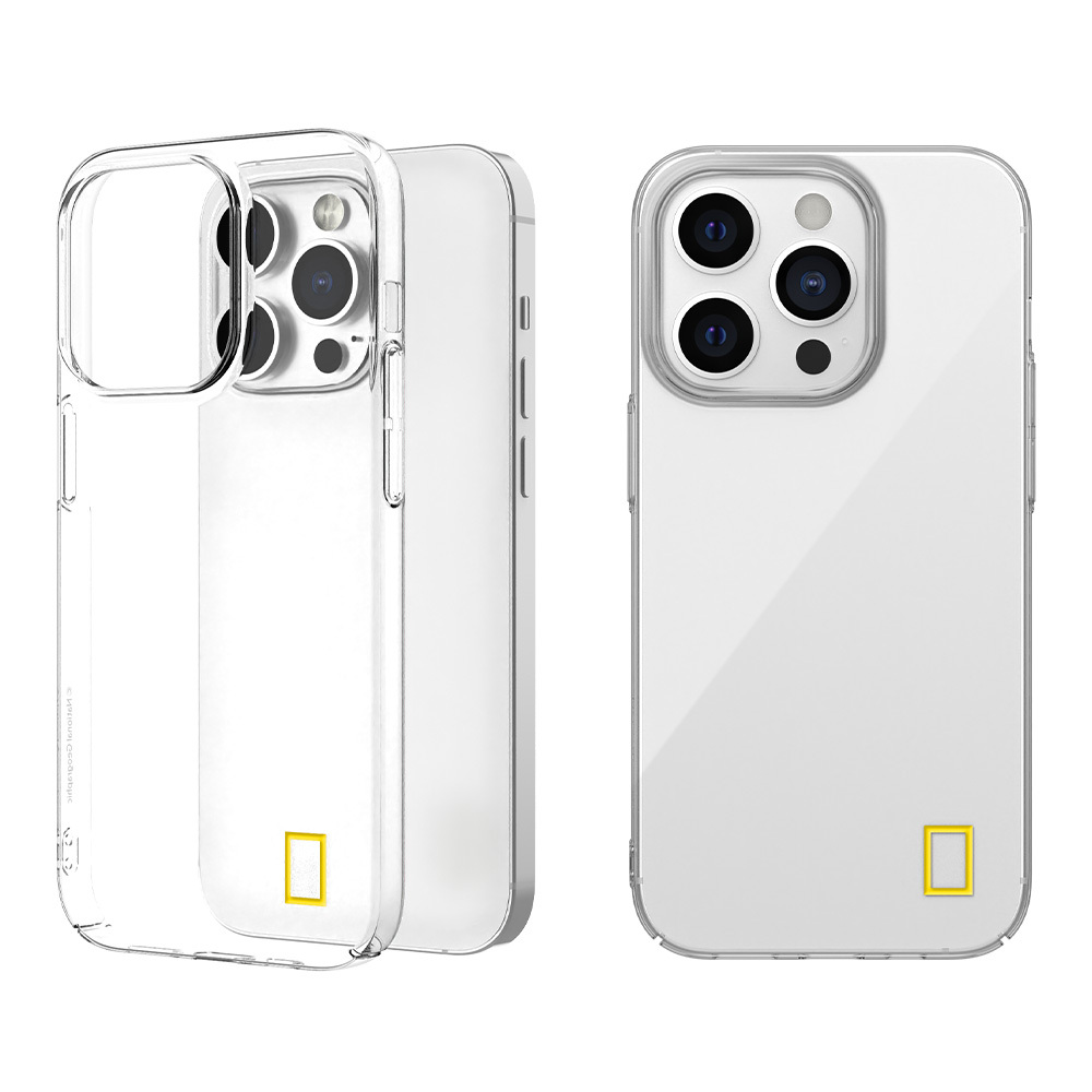 National Geographic - Crystal  Slim Fit - iPhone 15 Case 國家地理貼身透明手機硬殼 14