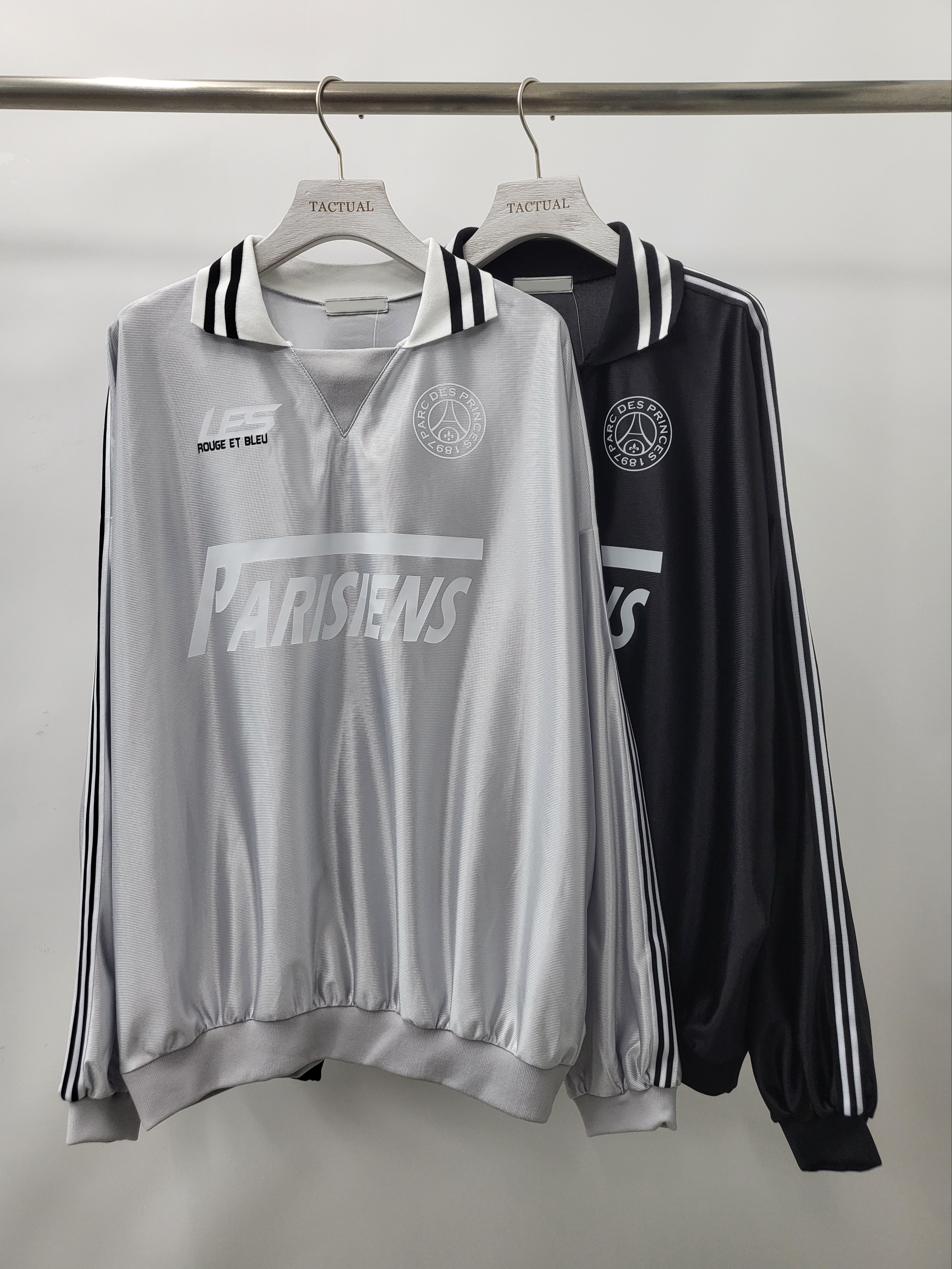 英文字圖案長袖衫 T5175