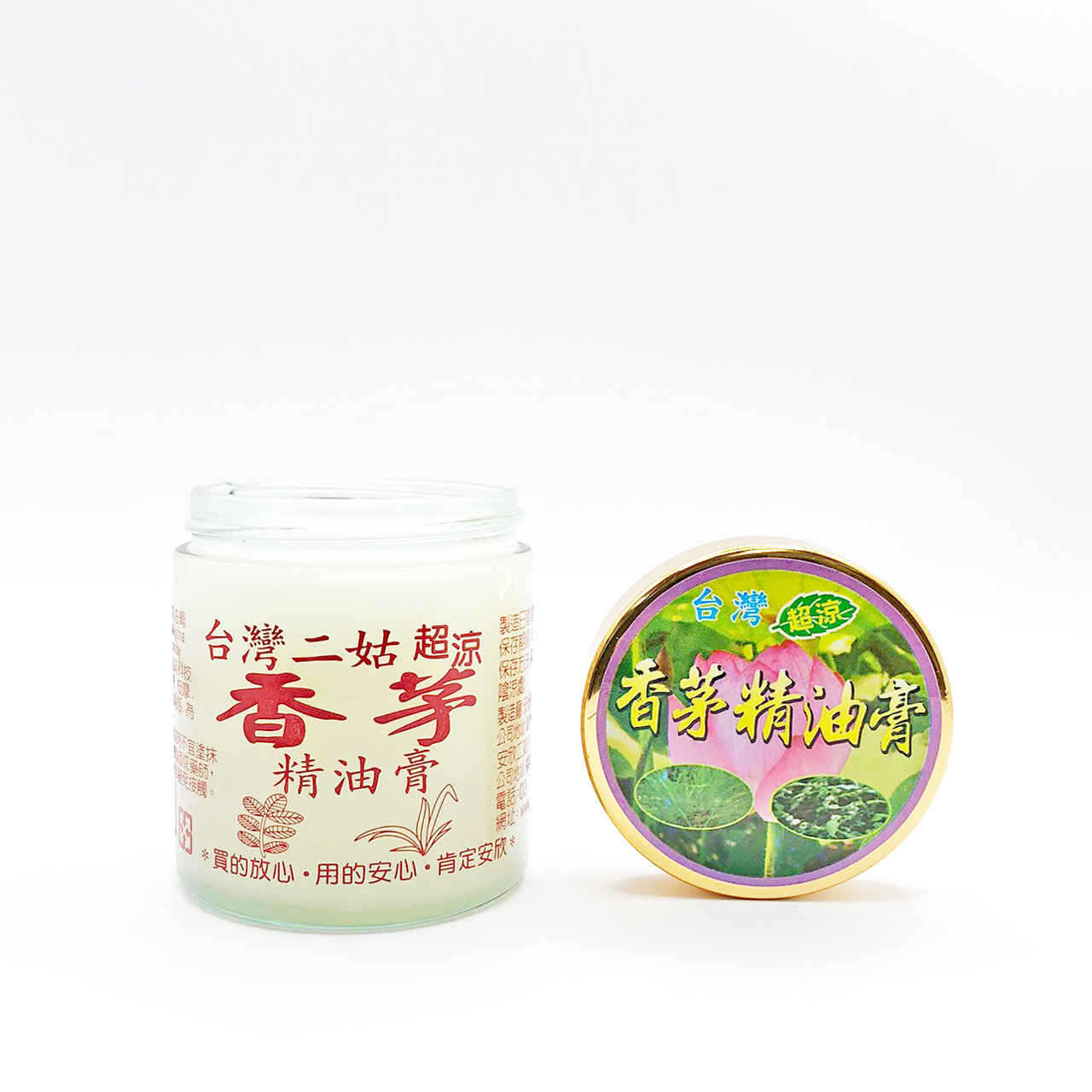 安欣二姑生技 -  香茅精油膏(油性)100g