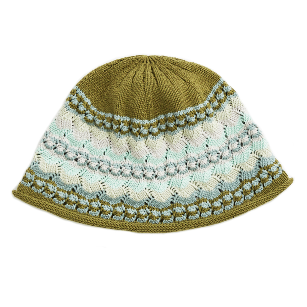 Forest Trekking Curly-Hem Bucket Hat