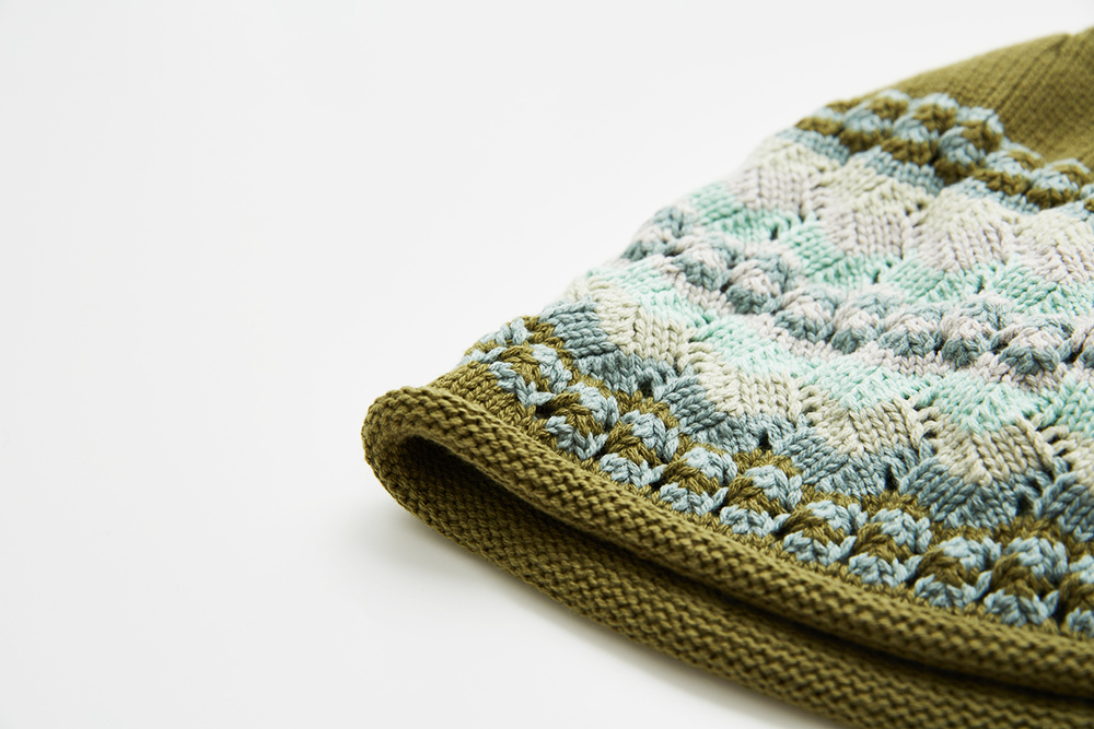 Forest Trekking Curly-Hem Bucket Hat