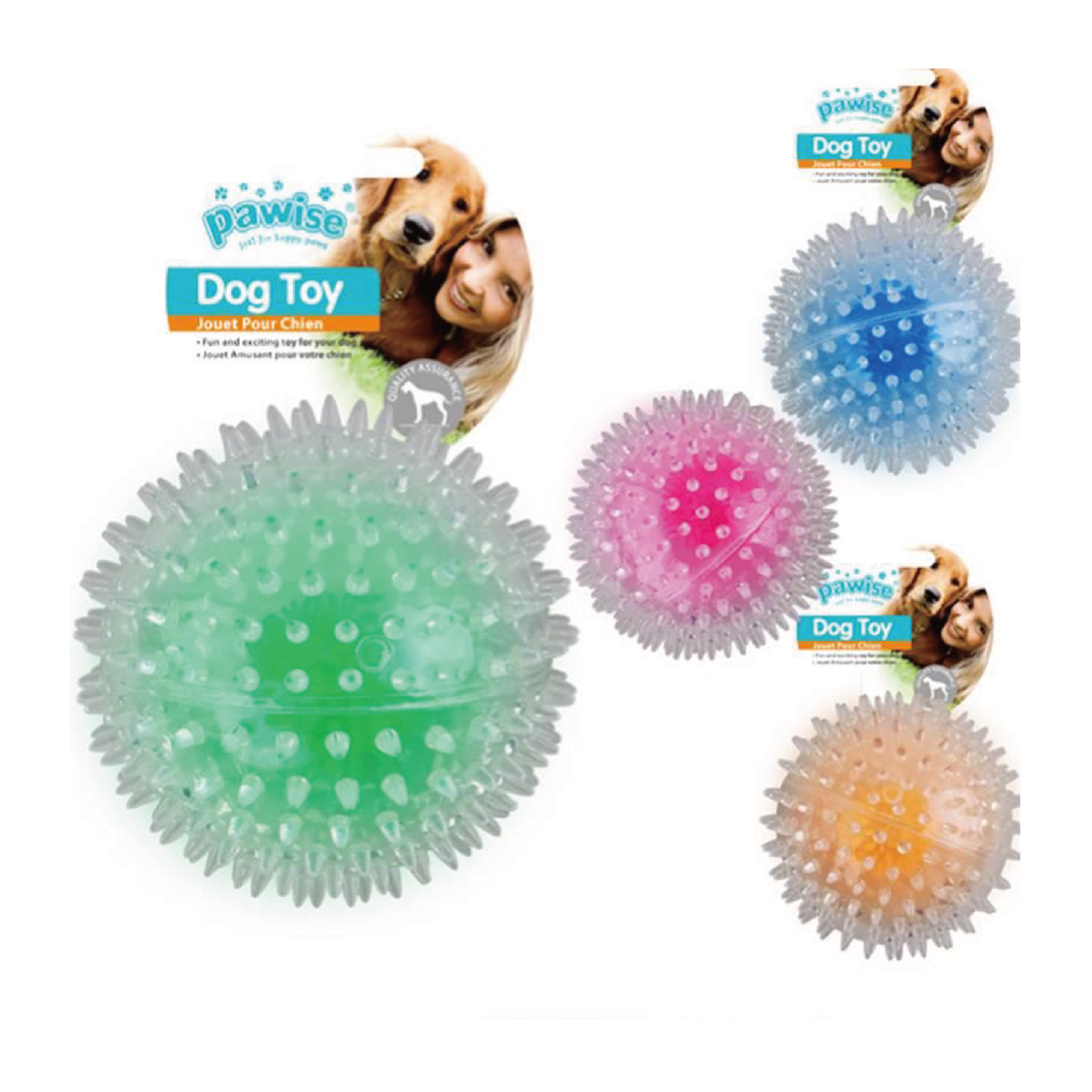 Pawise⎜閃光彈力球 (No.14551)