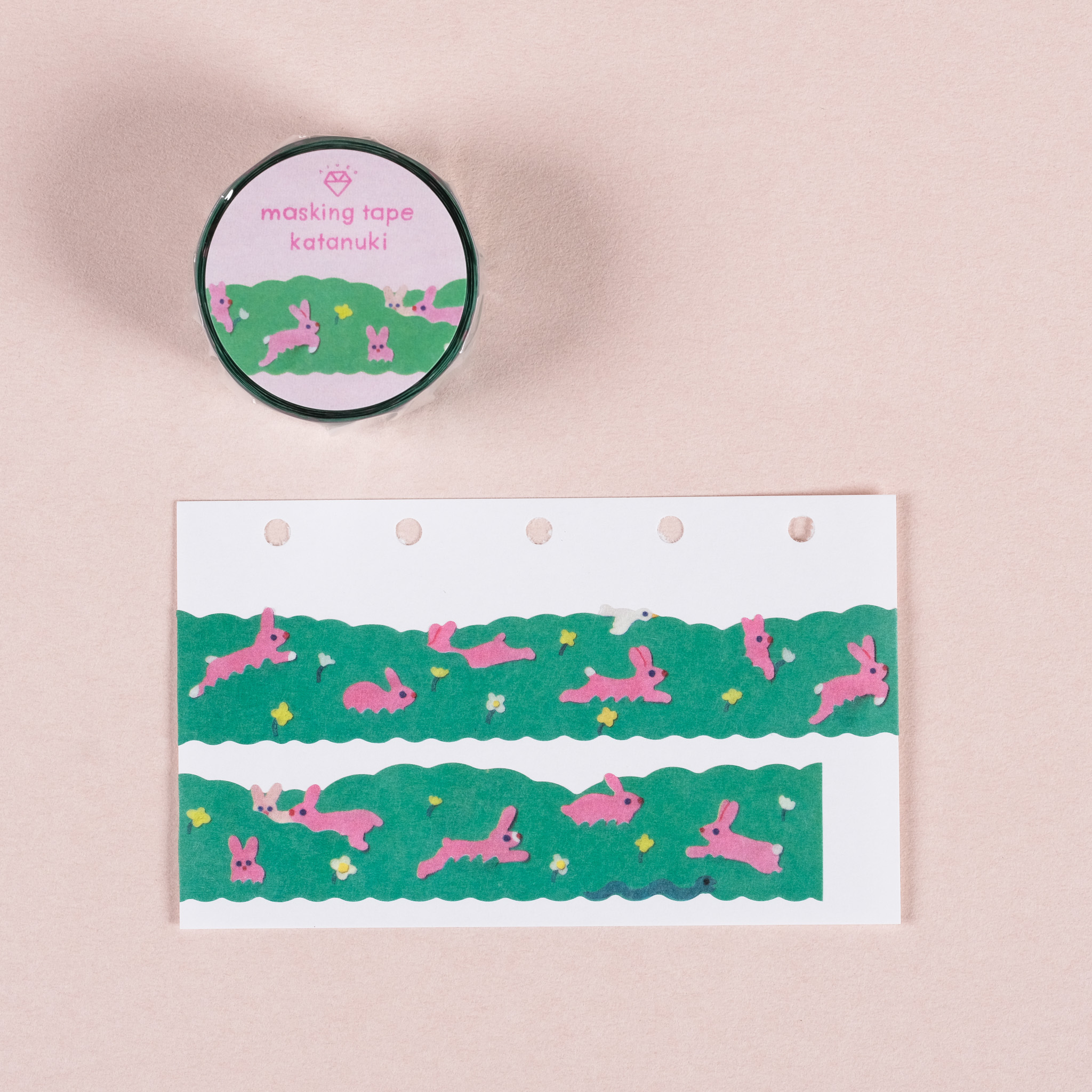 AIUEO  Masking tape PyonPyon / AIUEO / JAPAN