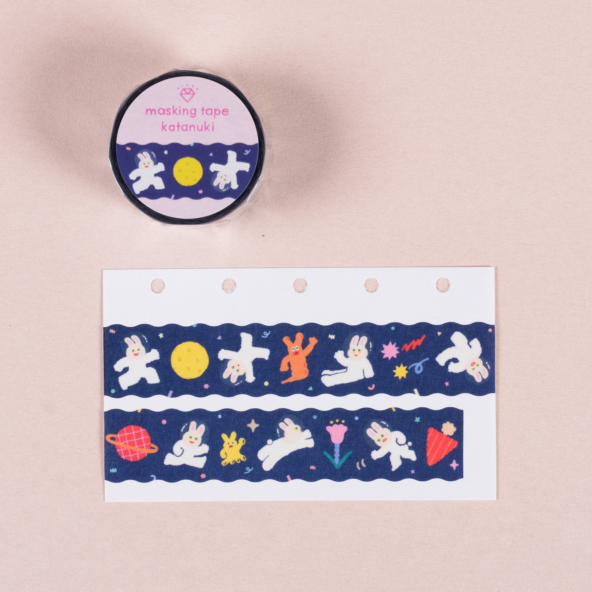 AIUEO Masking tape space walk / AIUEO / JAPAN