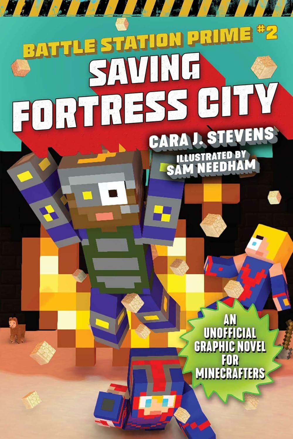 Saving Fortress City : An Unofficial Graphic Novel for Minecrafters, Book 2