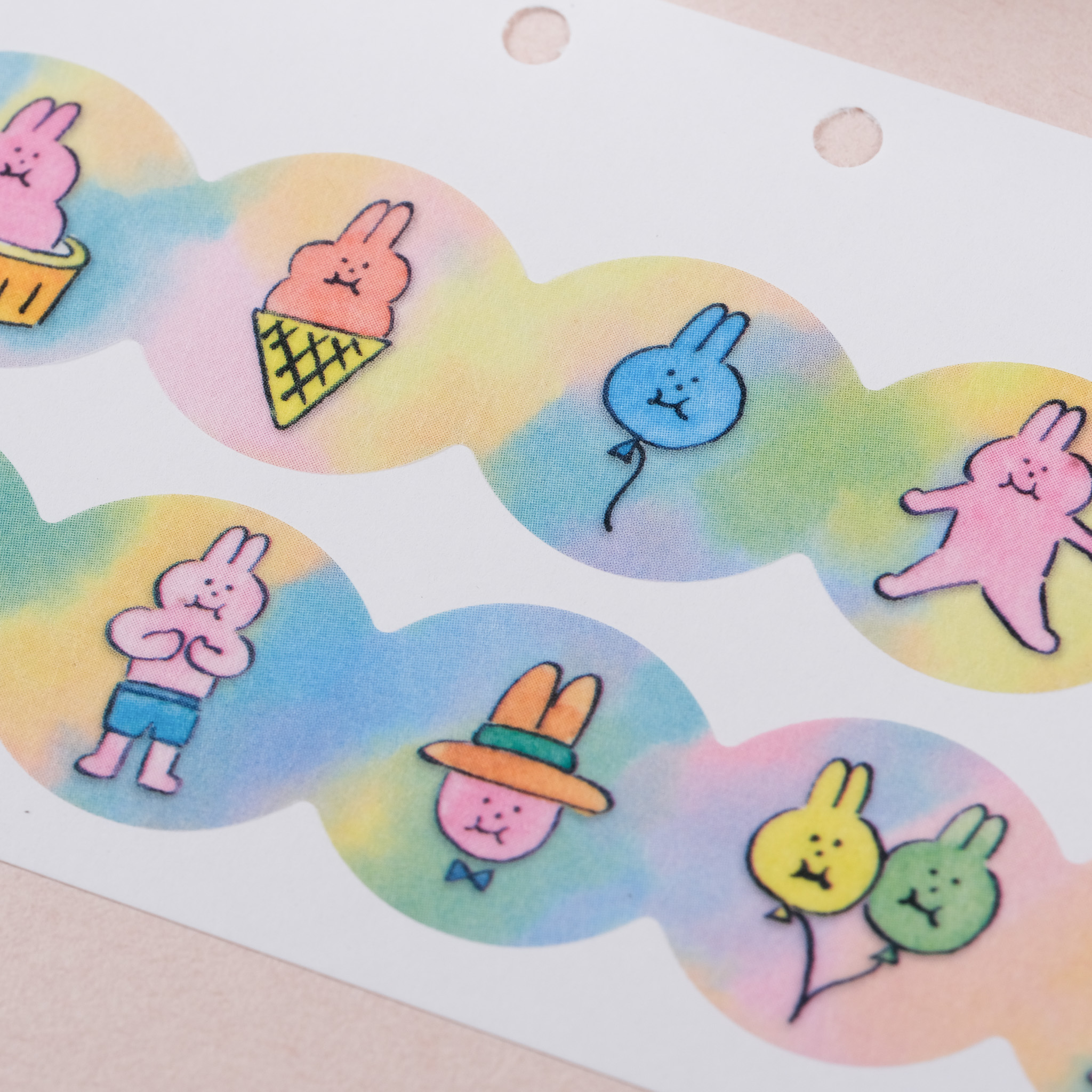 AIUEO Masking tape UB-chan / AIUEO / JAPAN