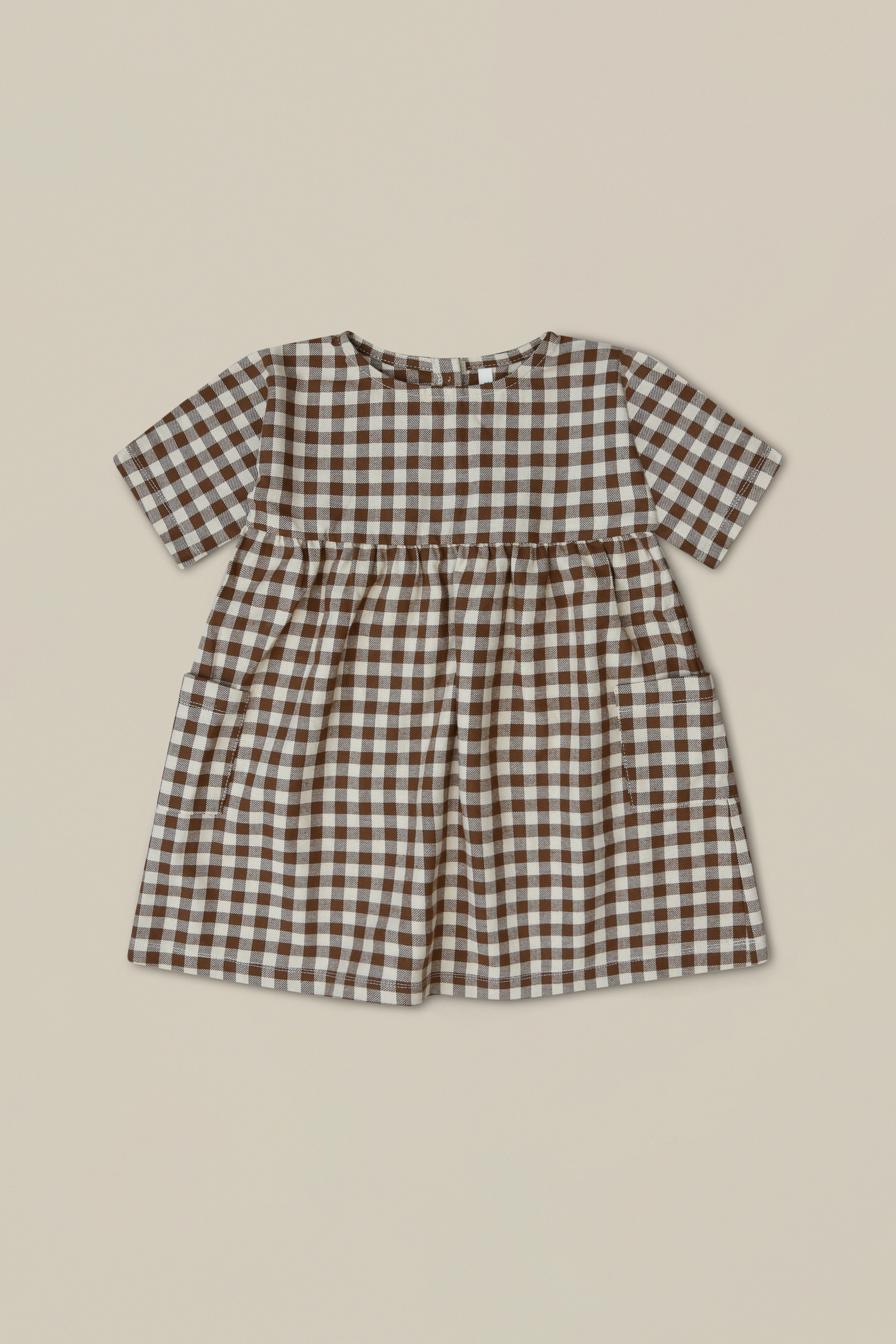 ORGANIC ZOO - 格紋洋裝Gingham Gather Dress