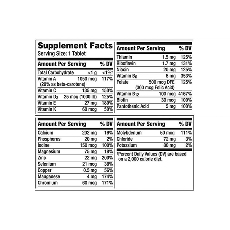 Centrum Silver Men 50+, 275 Tablets