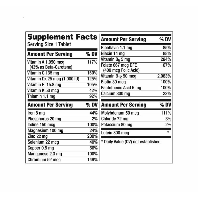 Centrum Silver Women 50+, 275 Tablets