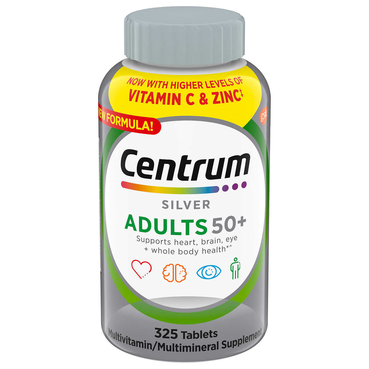 Centrum Silver Adults 50+, 325 Tablets