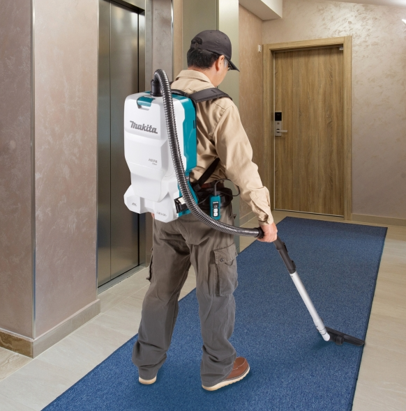 "MAKITA"牧田牌 充電式背負型吸塵機6公升(HEPA過濾網)(無碳刷)(鋰18Vx2=36V)(淨機)-[DVC660ZX5]