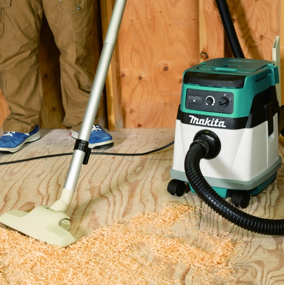 "MAKITA"牧田牌 充電式吸塵機15公升(乾/濕兩用)(鋰18Vx2=36V)(淨機)-[DVC150LZ]