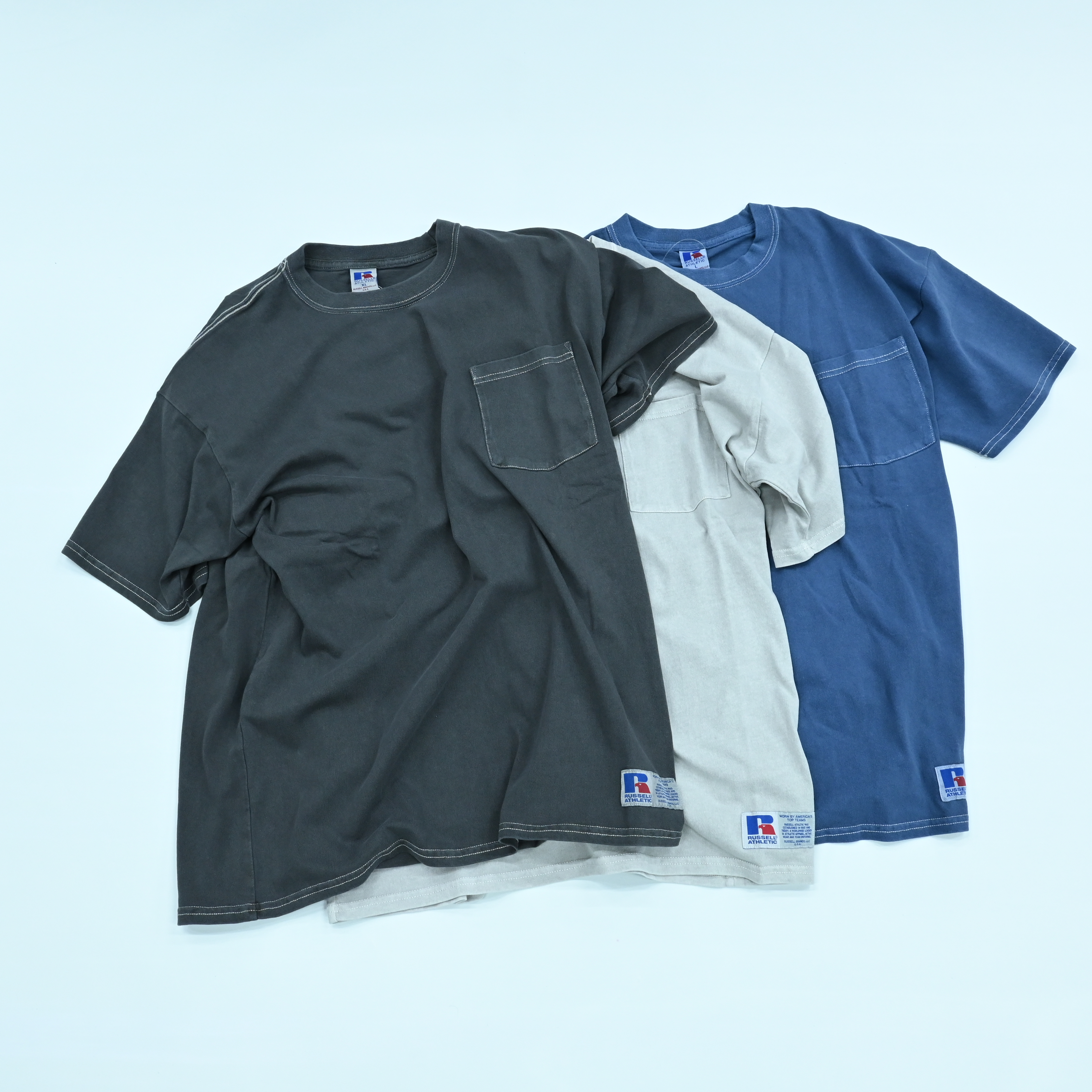 Russell Athletic JP Pigment Dyed Pocket Tee