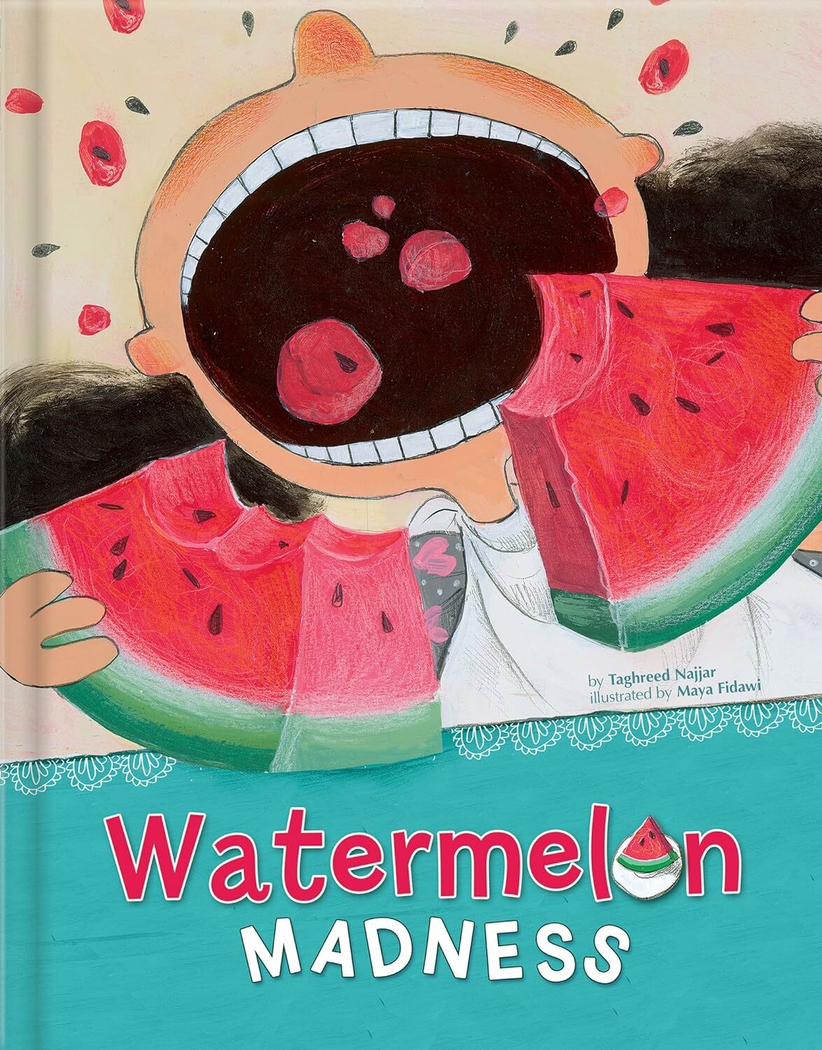 Watermelon Madness Hardcover – Picture Book,by Taghreed Najjar (Author), Maya Fidawi (Illustrator)