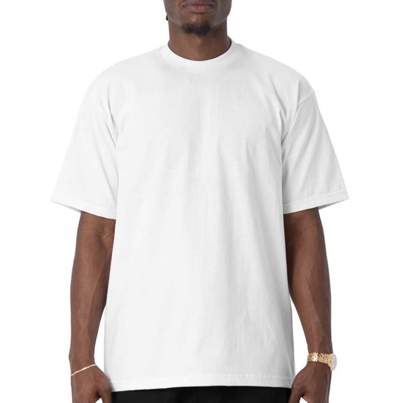 Pro Club HEAVYWEIGHT COTTON 白 重磅6.5oz 圓領短T 素T 短袖Tee 男女 PROHWTS01B [台灣現貨]