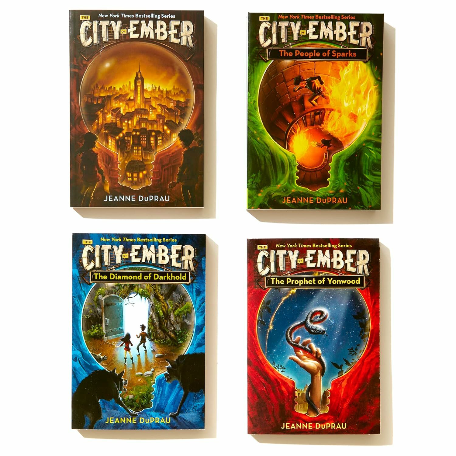 The City of Ember Complete Boxed Set (People of Sparks; Diamond of Darkhold; Prophet of Yonwood)