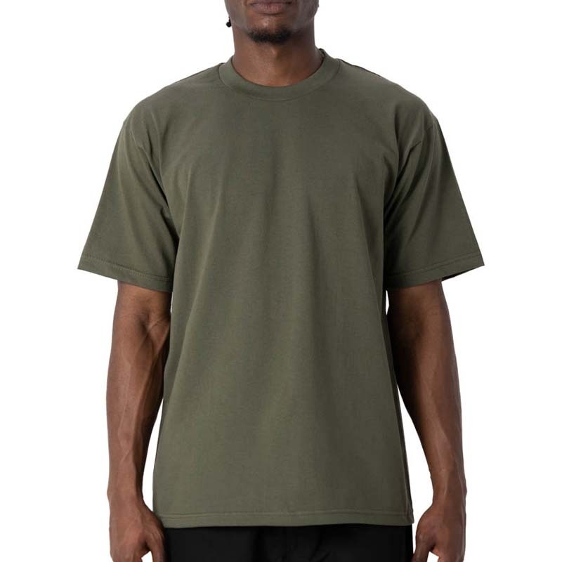 Pro Club HEAVYWEIGHT COTTON 橄欖綠 重磅6.5oz 圓領短T 素T 短袖Tee 男女 PROHWTS01HO [台灣現貨]