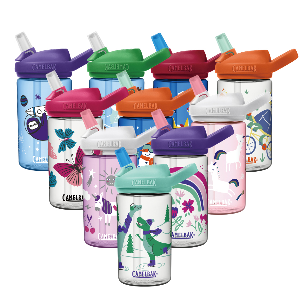 CAMELBAK 400ml eddy+ 兒童吸管水壺 符合歐美安全標準 不含雙酚A
