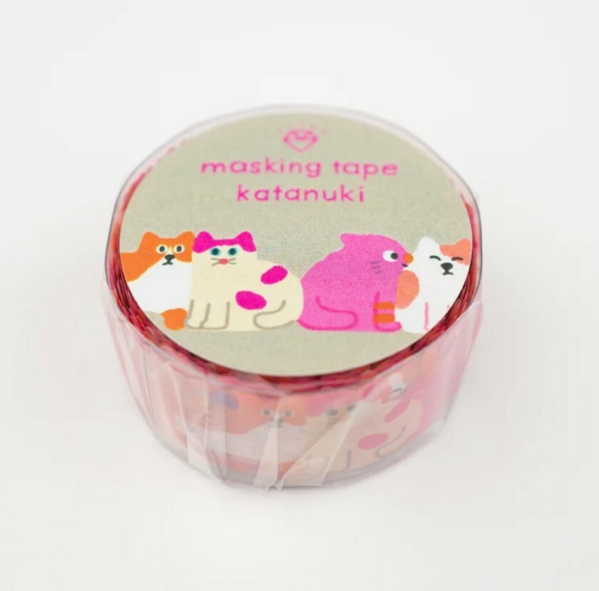 AIUEO - Masking tape Gyu gyu