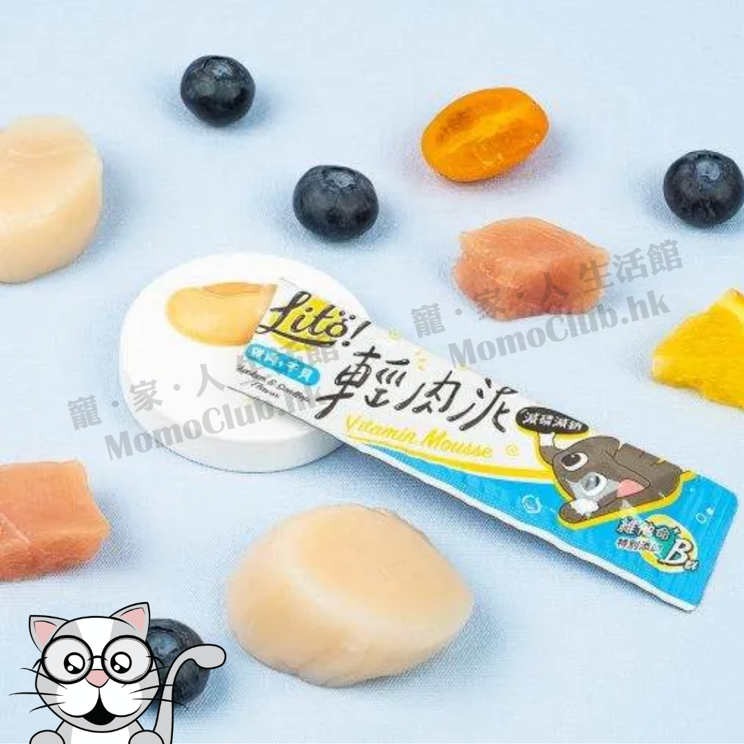 Litomon - 輕肉泥 雞肉＋干貝(維他命B群) [貓用]