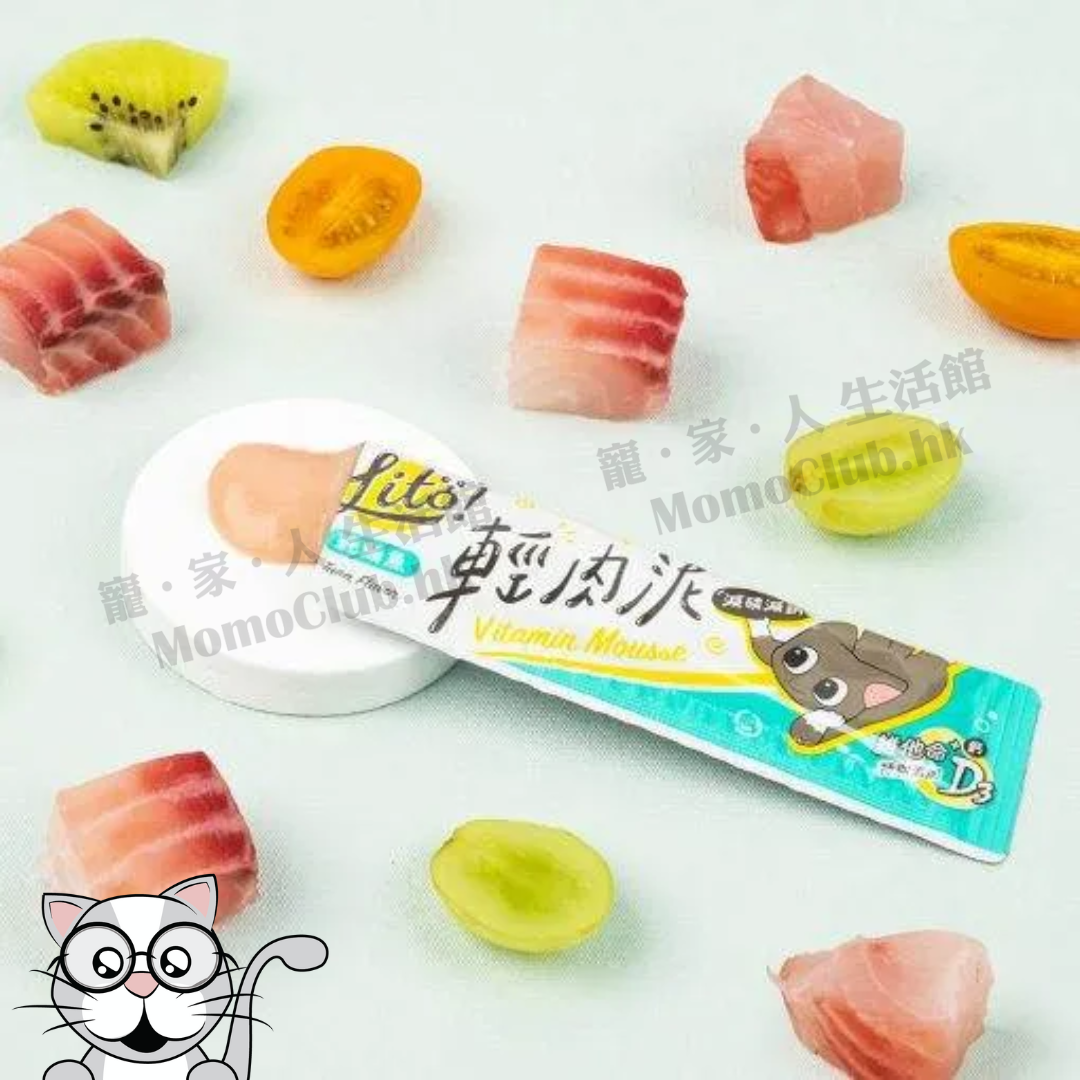 Litomon - 輕肉泥 純鮪魚(維他命D3) [貓用]