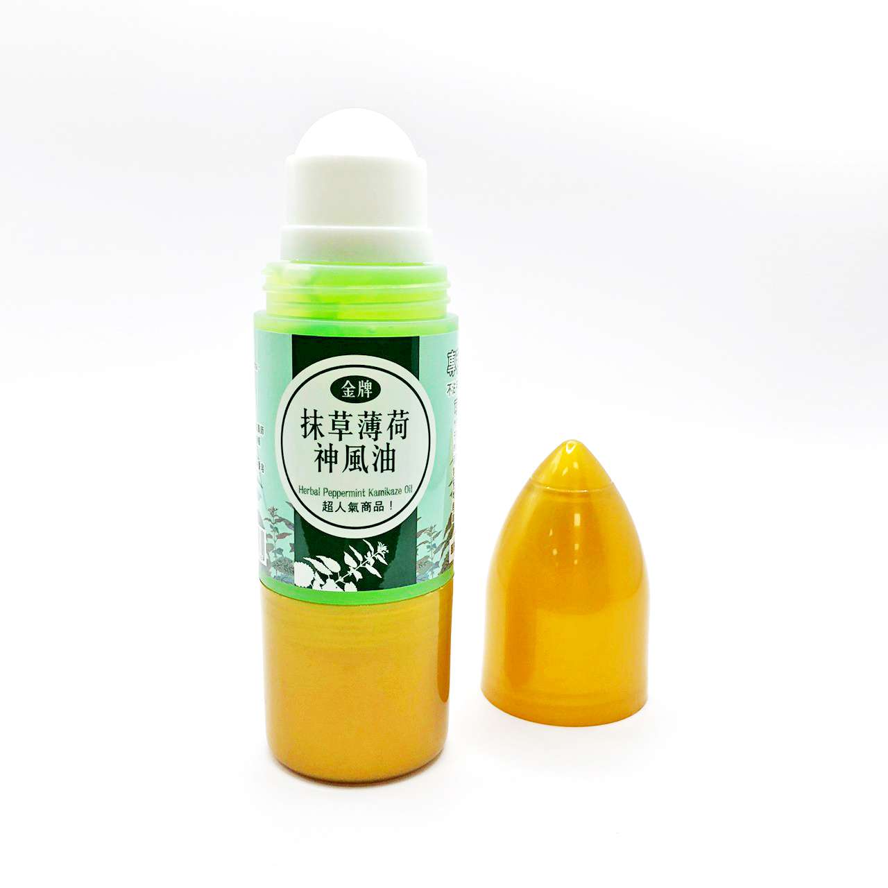 安欣二姑生技 - 專利雙頭舒暢凝露-金牌抹草薄荷神風油90ml