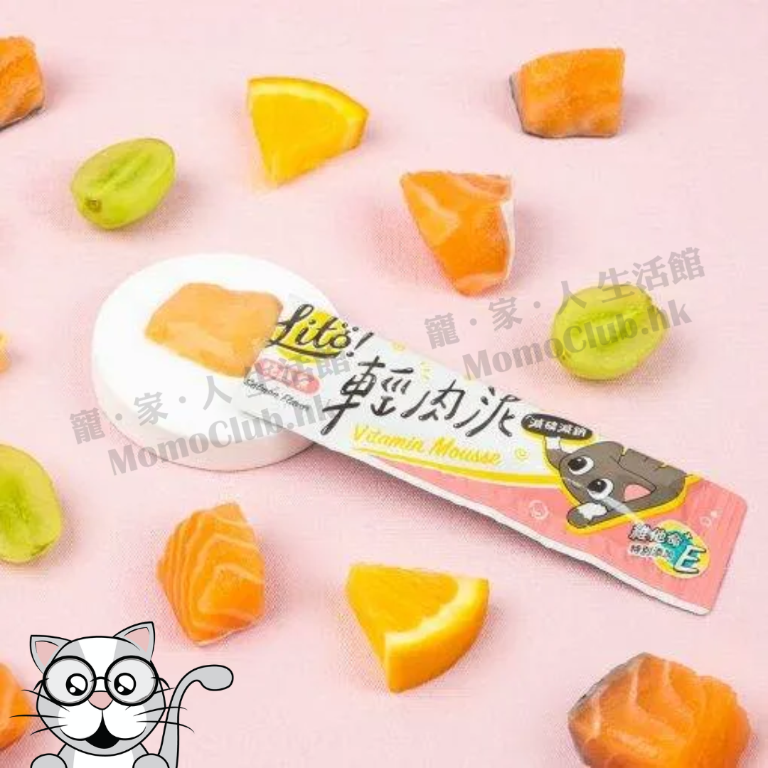 Litomon - 輕肉泥 純鮭魚 (維他命E) [貓用]