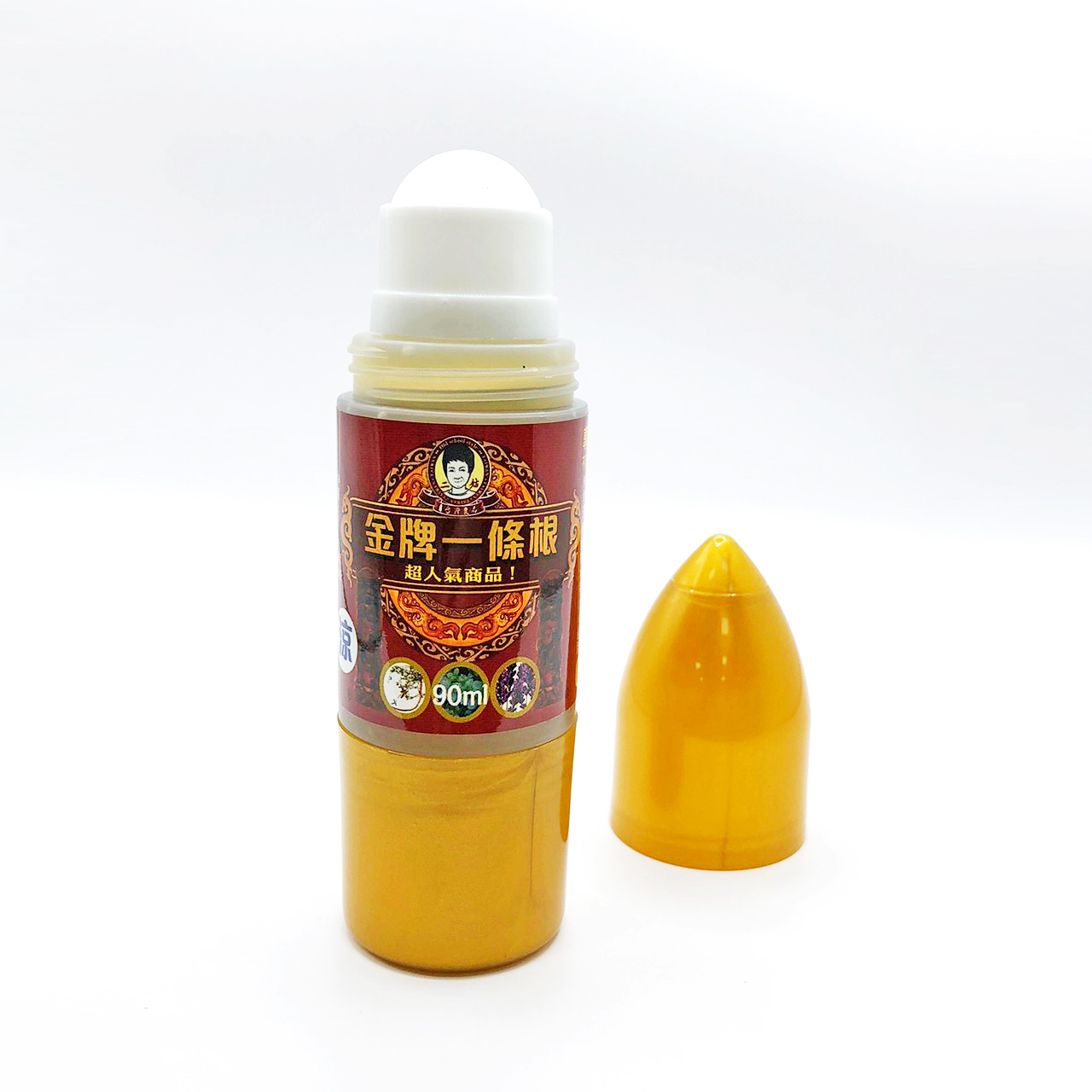 安欣二姑生技 - 專利雙頭舒暢凝露-金牌一條根神風油90ml