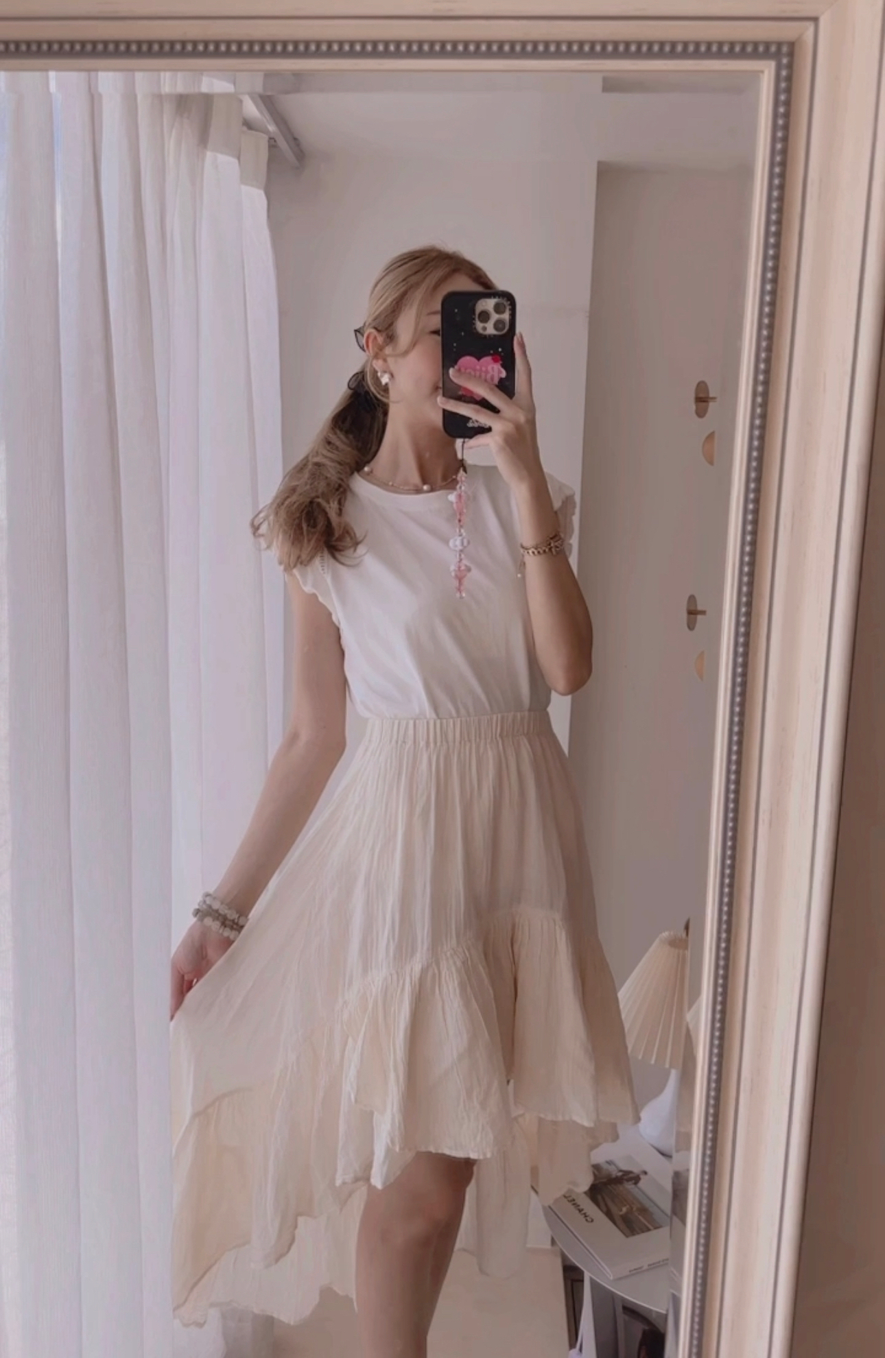 100% ORGANIC COTTON SKIRT - HANDMADE FROM THAILAND🇹🇭