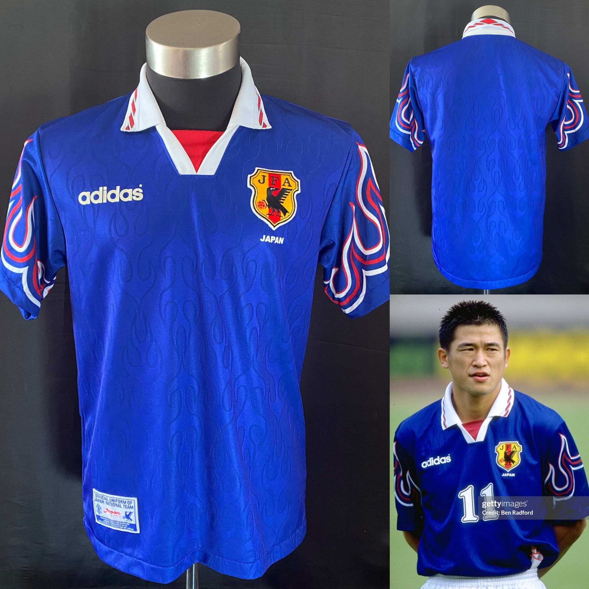 日本隊 1997 Adidas 主場球衣