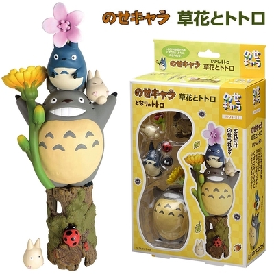 龍貓經典場景疊疊樂攞件 花草款