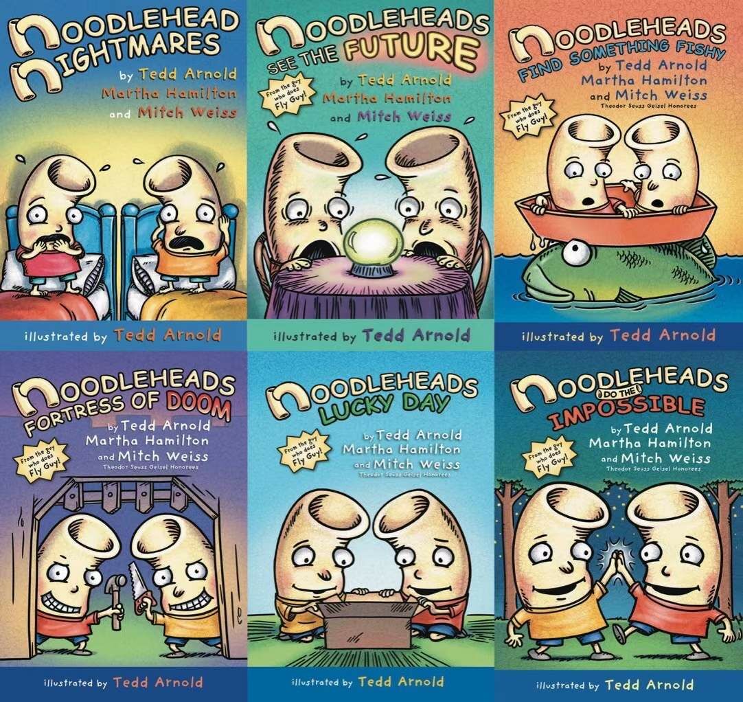 Noodleheads bundle by Tedd Arnold 6 books Collection